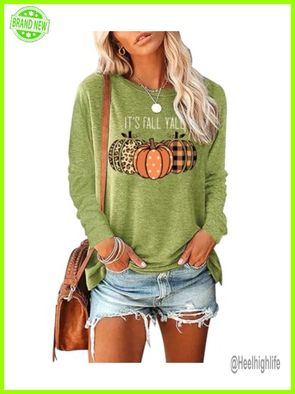 Womens Pumpkin Graphic Sweatshirt Crewneck Long Sleeve Casual Fall Pullover